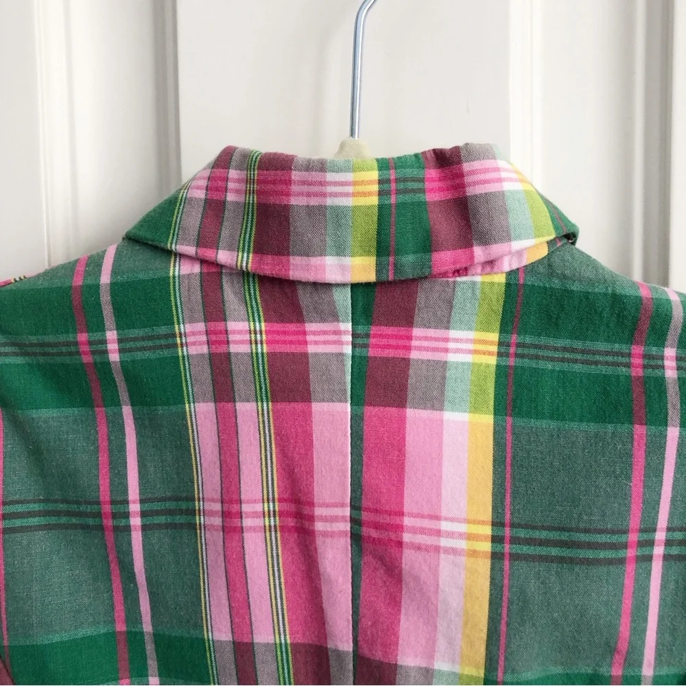 Ralph Lauren | Pink & Green Plaid Blazer Girls 2T
